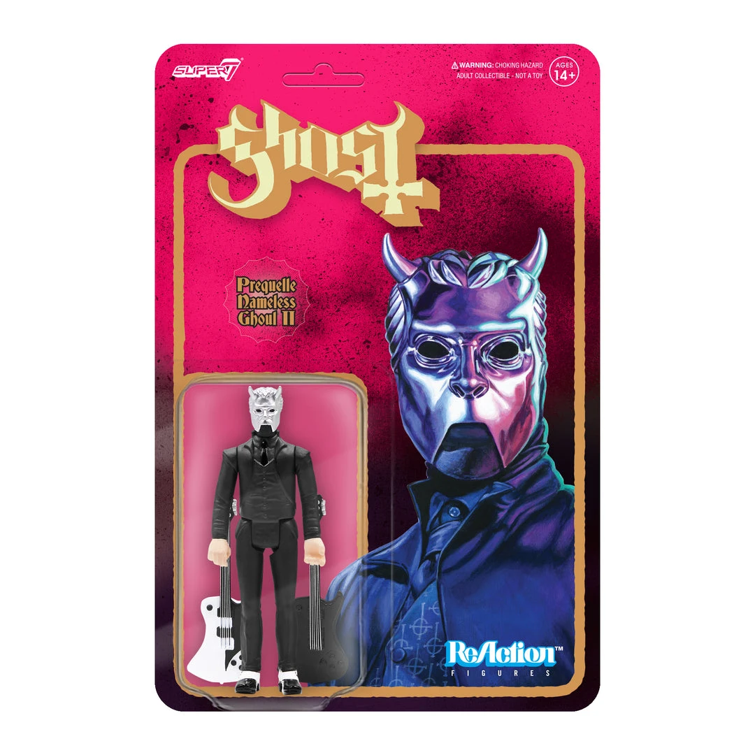 Super7 Ghost ReAction Figure Wave 2 - Prequelle Nameless Ghoul (Guitars) Music 3 Super7 Ghost ReAction Figure Wave 2 - Prequelle Nameless Ghoul (Guitars) Music