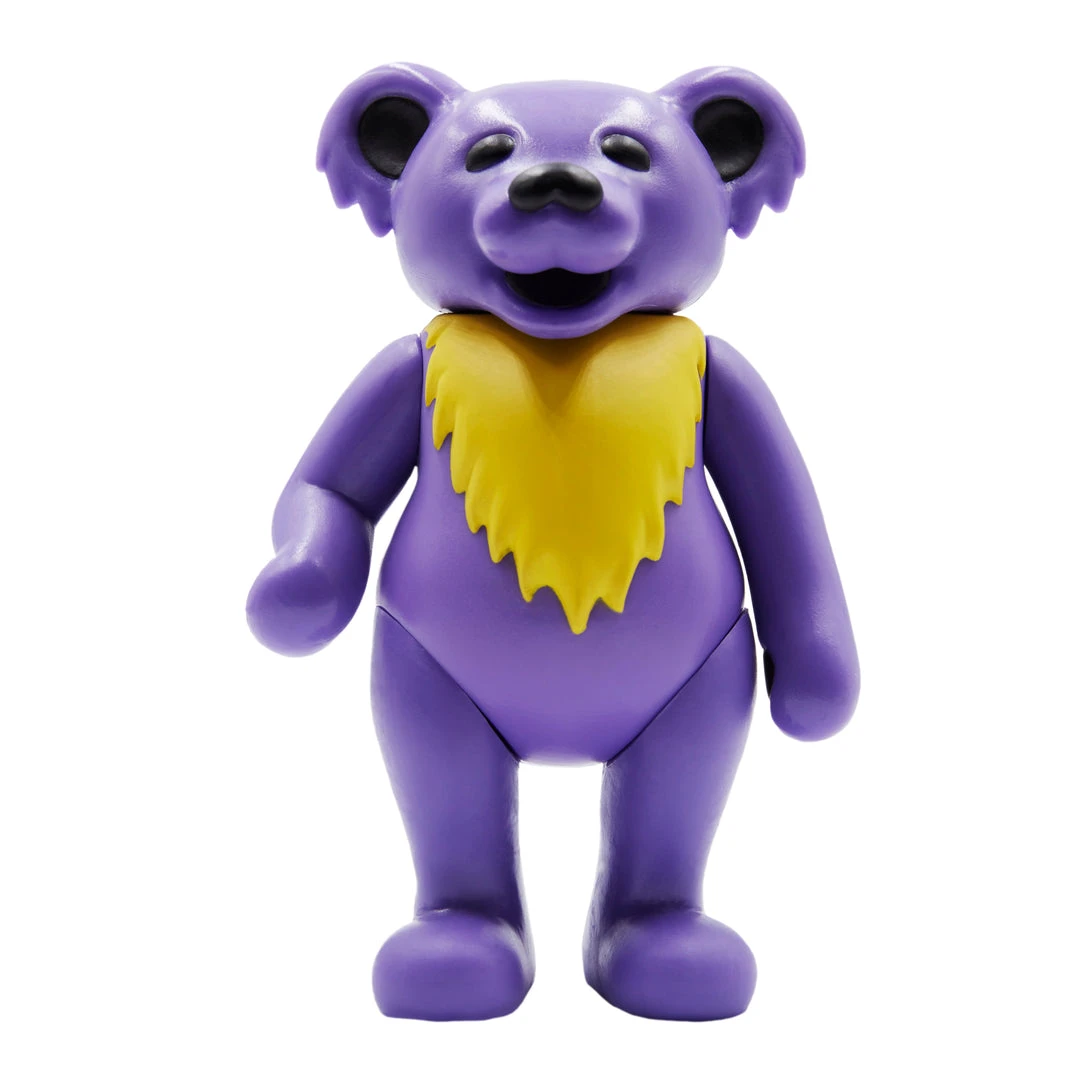 Super7 Grateful Dead Reaction Figure - Dancing Bear (Haight Purple) Music 4 Super7 Grateful Dead Reaction Figure - Dancing Bear (Haight Purple) Music