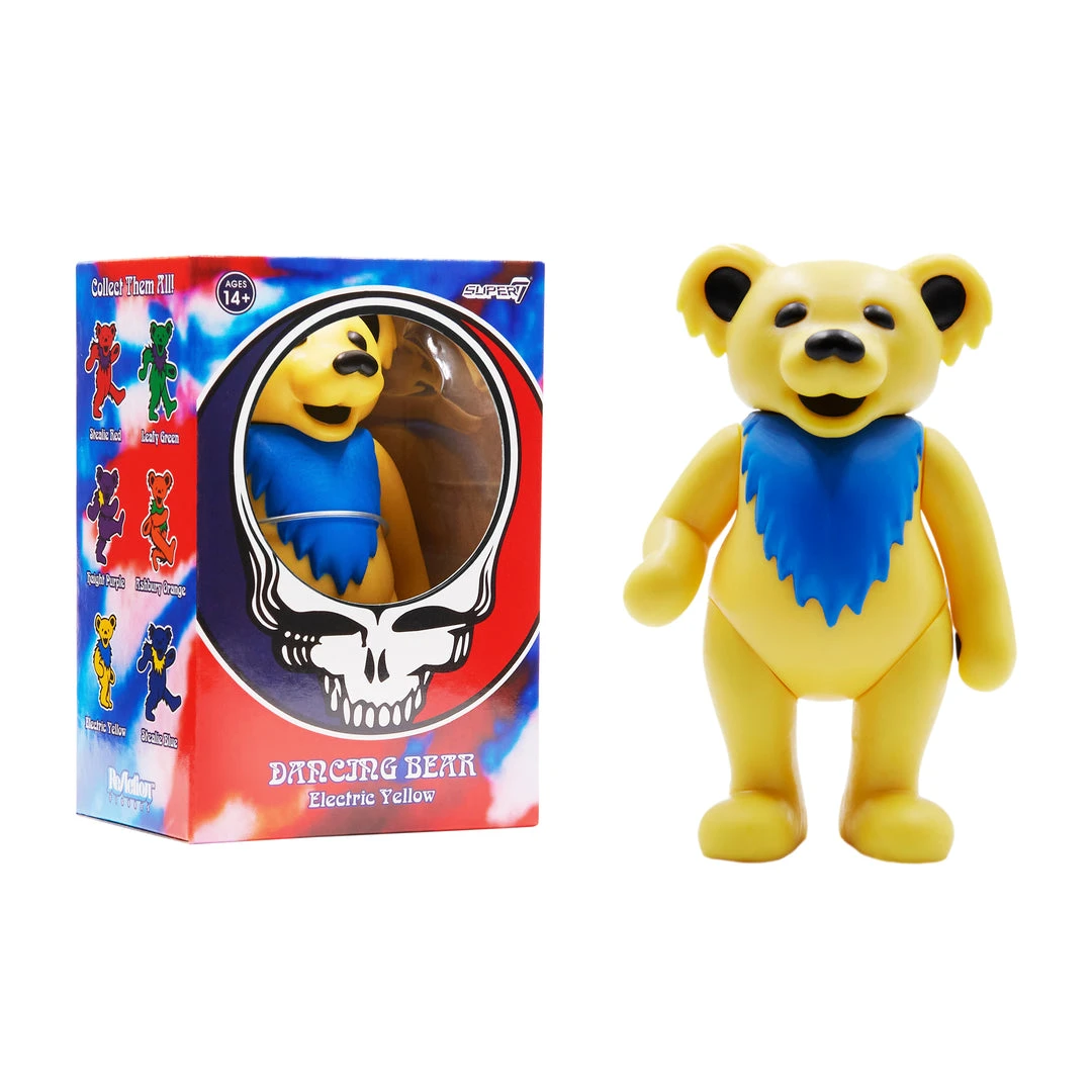 Super7 Music Grateful Dead Reaction Figure - Dancing Bears Box Flat (6 Figures) 11 Super7 Music Grateful Dead Reaction Figure - Dancing Bears Box Flat (6 Figures)