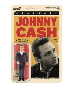 Super7 Johnny Cash ReAction Figure - The Man In Black