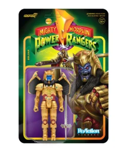 Super7 Mighty Morphin Power Rangers ReAction Figure Wave 2 - Goldar Movies & TV