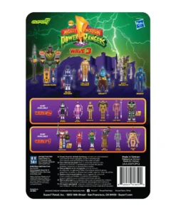 Super7 Movies & TV Mighty Morphin Power Rangers ReAction Figure Wave 3 - Squatt 7 Super7 Movies & TV Mighty Morphin Power Rangers ReAction Figure Wave 3 - Squatt