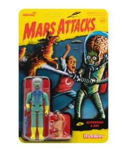 Super7 Mars Attacks ReAction Figure - Destroying A Dog