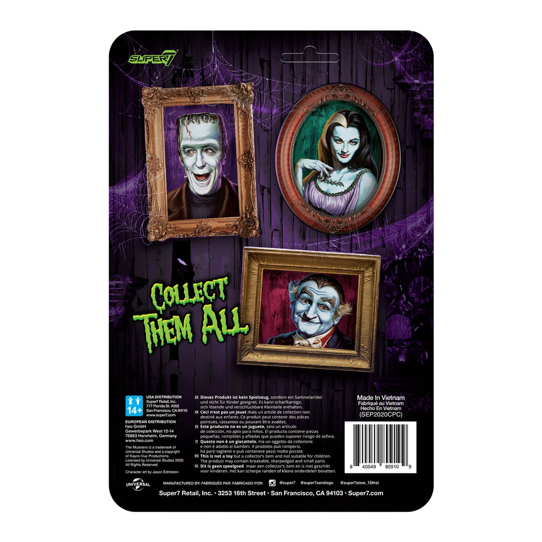 Super7 Monsters Munsters ReAction Figures Wave 1 - Grandpa 5 Super7 Monsters Munsters ReAction Figures Wave 1 - Grandpa