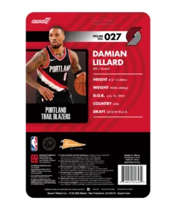 Super7 NBA Supersports Figure Wave 4 - Damian Lillard (Trail Blazers) 7 Super7 NBA Supersports Figure Wave 4 - Damian Lillard (Trail Blazers)