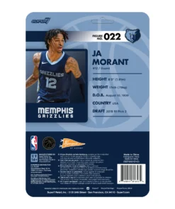 Super7 NBA Supersports Figure Wave 4 - Ja Morant (Grizzlies)