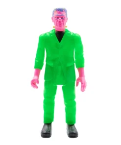 Super7 Universal Monsters ReAction Figure - Frankenstein (Glow-In-The-Dark Costume Colors)