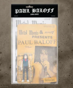 Super7 Paul Baloff ReAction Figure - Metal Mania Fanzine Bundle Music 14 Super7 Paul Baloff ReAction Figure - Metal Mania Fanzine Bundle Music