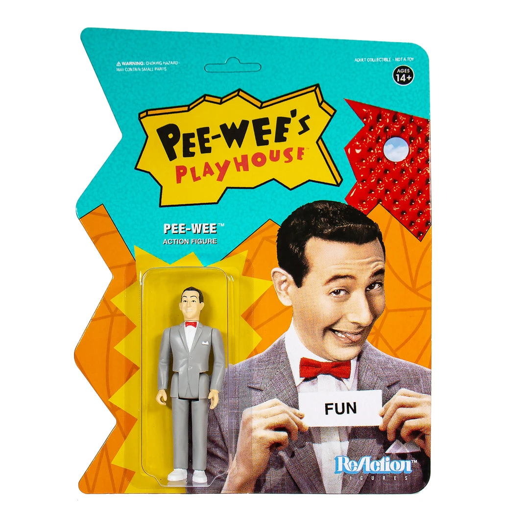 Super7 Movies & TV Pee-wee's Playhouse ReAction Figure - Pee-wee 3 Super7 Movies & TV Pee-wee's Playhouse ReAction Figure - Pee-wee