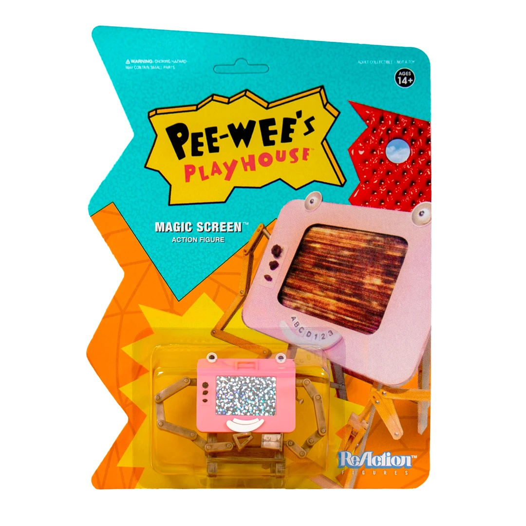 Super7 Pee-wee's Playhouse ReAction Figure - Magic Screen Movies & TV 3 Super7 Pee-wee's Playhouse ReAction Figure - Magic Screen Movies & TV