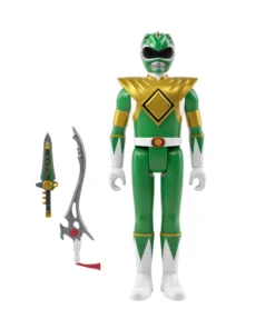 Super7 Movies & TV Mighty Morphin Power Rangers Reaction Figure Wave 1 - Green Ranger