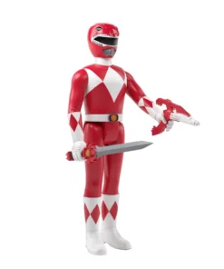 Super7 Mighty Morphin Power Rangers Reaction Figure Wave 1 - Red Ranger 9 Super7 Mighty Morphin Power Rangers Reaction Figure Wave 1 - Red Ranger