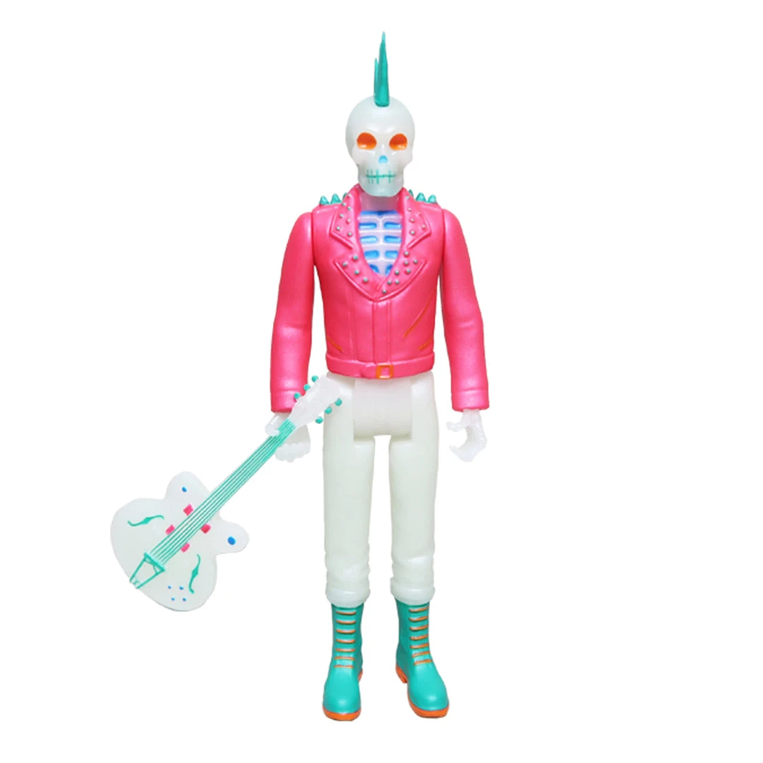 Super7 Music Rancid ReAction Figure - Skeletim (Glow) 4 Super7 Music Rancid ReAction Figure - Skeletim (Glow)