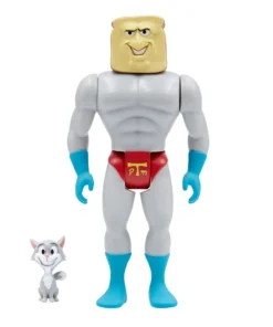 Super7 Ren & Stimpy ReAction Figure Wave 1 - Powdered Toast Man Movies & TV