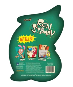 Super7 Movies & TV Ren & Stimpy ReAction Figure Wave 1 - Stimpy 7 Super7 Movies & TV Ren & Stimpy ReAction Figure Wave 1 - Stimpy