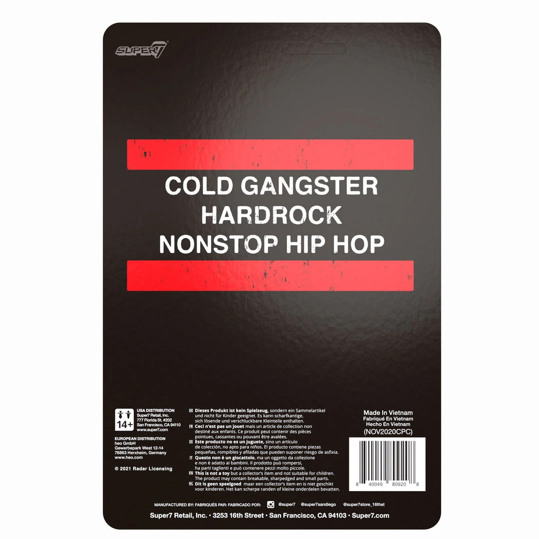 Super7 RUN DMC ReAction Figures - Jam Master Jay 6 Super7 RUN DMC ReAction Figures - Jam Master Jay