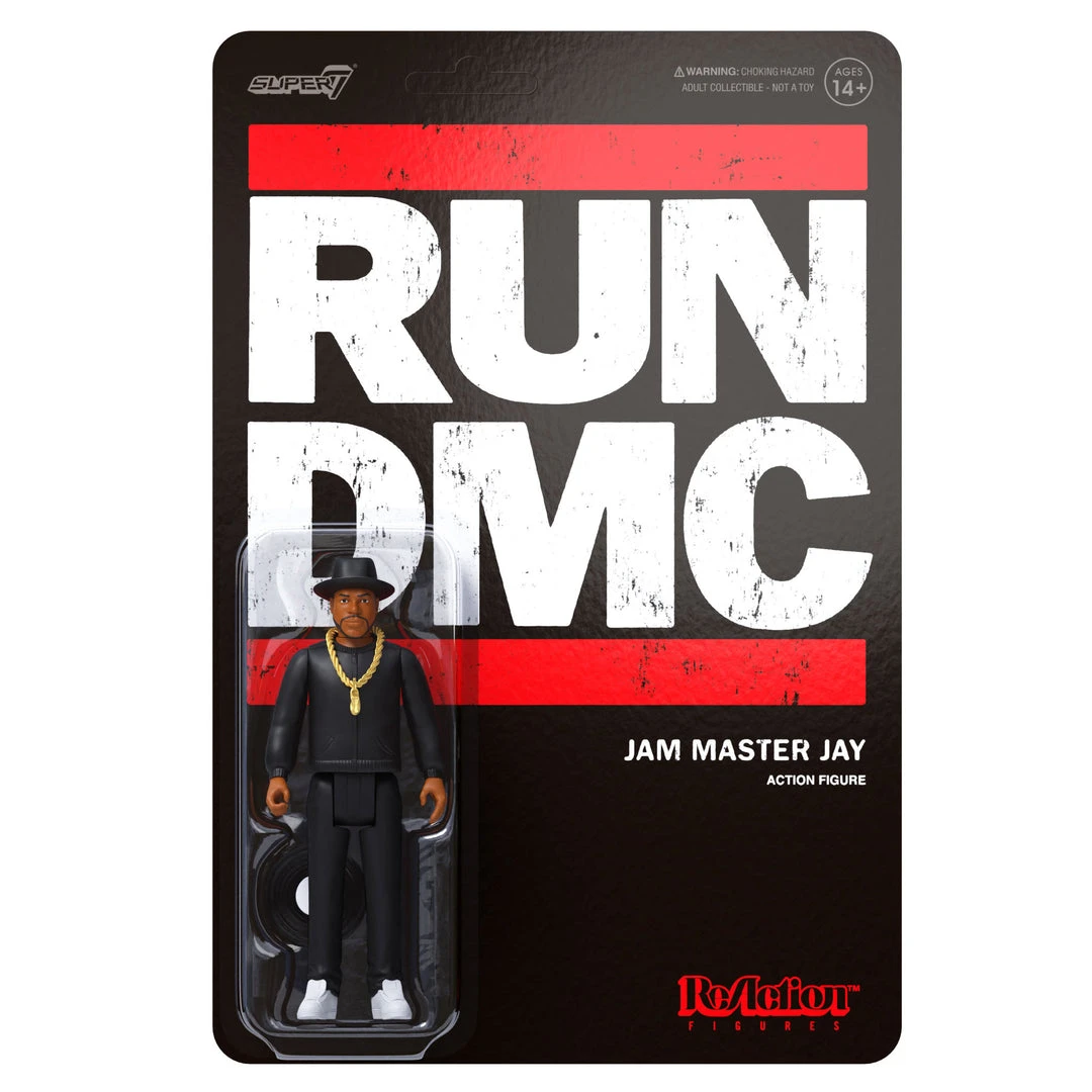 Super7 RUN DMC ReAction Figures - Jam Master Jay 3 Super7 RUN DMC ReAction Figures - Jam Master Jay