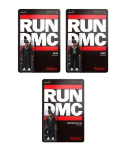 Super7 Music RUN DMC ReAction Figures - Set Of 3 Figures