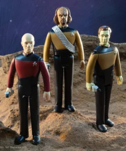 Super7 Star Trek: The Next Generation Wave 1 6 Figure Set Movies & TV 9 Super7 Star Trek: The Next Generation Wave 1 6 Figure Set Movies & TV