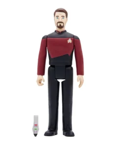 Super7 Star Trek: The Next Generation ReAction Figure Wave 2 - Commander Riker