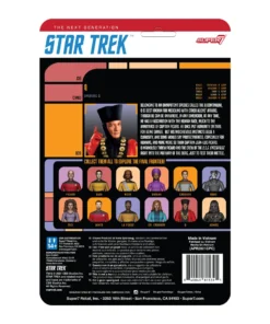 Super7 Star Trek: The Next Generation ReAction Figure Wave 2 - Q Movies & TV 7 Super7 Star Trek: The Next Generation ReAction Figure Wave 2 - Q Movies & TV