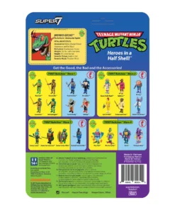 Super7 Teenage Mutant Ninja Turtles ReAction Figure Wave 4 - Mondo Gecko 9 Super7 Teenage Mutant Ninja Turtles ReAction Figure Wave 4 - Mondo Gecko