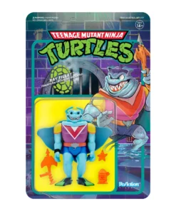 Super7 Animation Teenage Mutant Ninja Turtles ReAction Figure Wave 4 - Ray Fillet