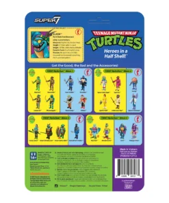 Super7 Teenage Mutant Ninja Turtles ReAction Figure Wave 4 - Slash 7 Super7 Teenage Mutant Ninja Turtles ReAction Figure Wave 4 - Slash