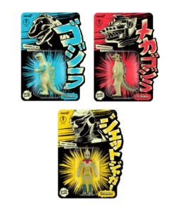 Super7 Toho ReAction Wave 1 Glow (SDCC) Monsters