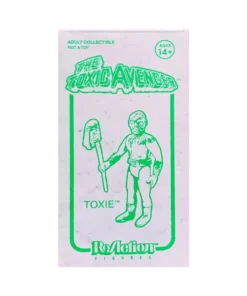 Super7 Toxic Avenger ReAction Figure - Translucent Green Slime In Box Toxic Avenger & Toxic Crusaders