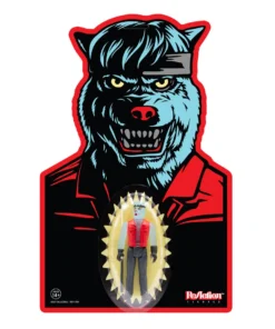 Super7 The Worst ReAction Figure - Werewolf Biker (Monster Glow)