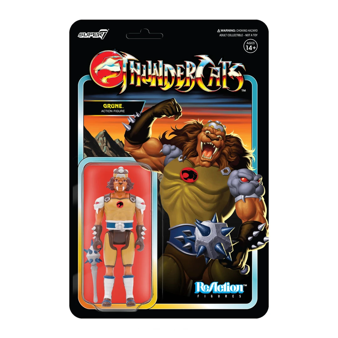 Super7 ThunderCats ReAction Figure Wave 2 - Grune Movies & TV 3 Super7 ThunderCats ReAction Figure Wave 2 - Grune Movies & TV