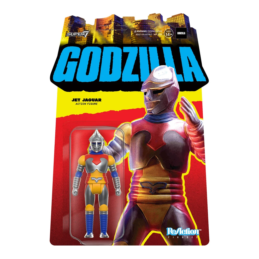 Super7 Godzilla Toho ReAction Figure Wave 1 - Jet Jaguar 3 Super7 Godzilla Toho ReAction Figure Wave 1 - Jet Jaguar