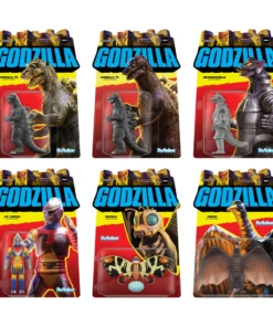 Super7 Toho ReAction Full Set - Wave 1 (Set Of 6)