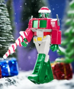 Super7 Transformers ReAction Figure - Optimus Santa Movies & TV