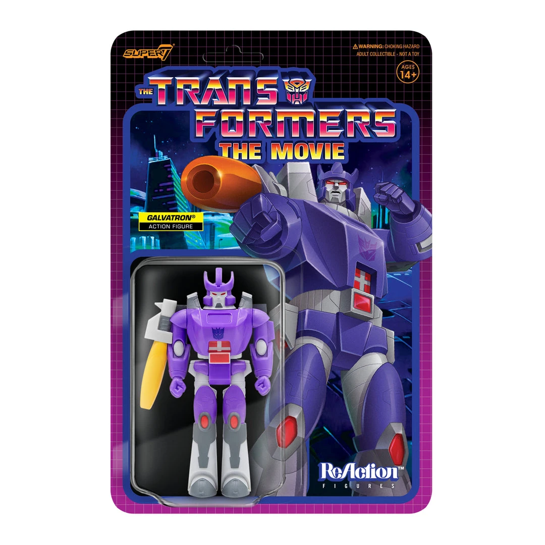 Super7 Movies & TV Transformers ReAction Figure Wave 4 - Galvatron 3 Super7 Movies & TV Transformers ReAction Figure Wave 4 - Galvatron