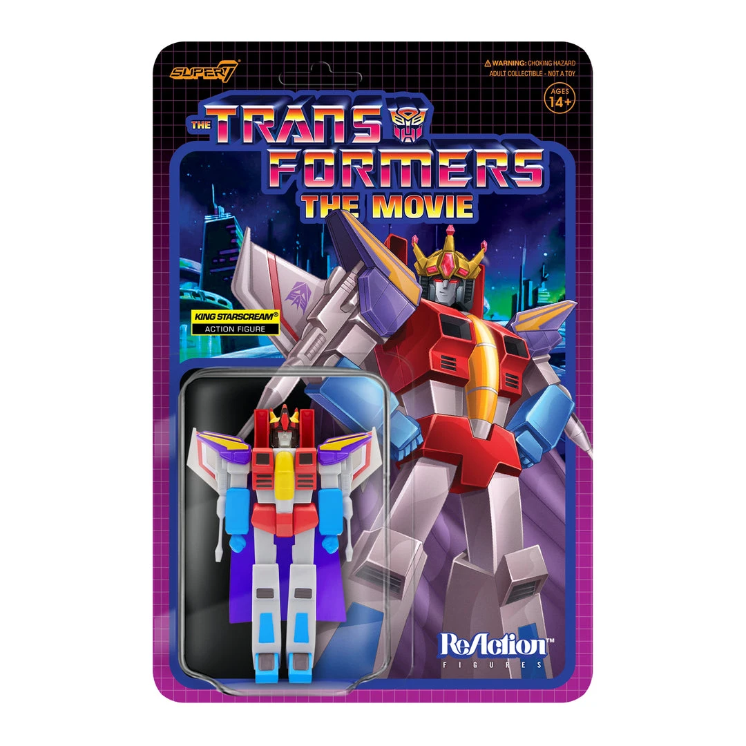 Super7 Transformers ReAction Figure Wave 4 - King Starscream 3 Super7 Transformers ReAction Figure Wave 4 - King Starscream