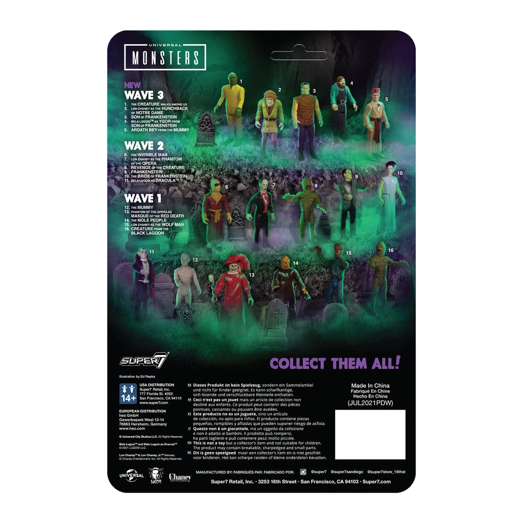 Super7 Universal Monsters ReAction Figure - The Monster From Son Of Frankenstein 5 Super7 Universal Monsters ReAction Figure - The Monster From Son Of Frankenstein