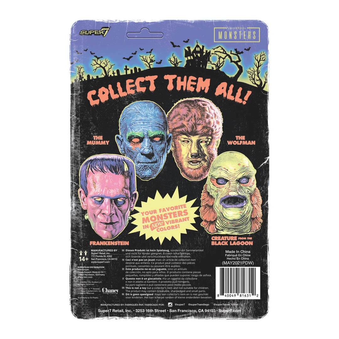 Super7 Universal Monsters ReAction Figure - Frankenstein (Costume Colors) 5 Super7 Universal Monsters ReAction Figure - Frankenstein (Costume Colors)
