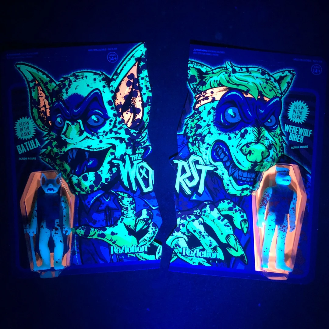 Super7 The Worst Friday The 13th ReAction - Werewolf Biker And Batula 5 Super7 The Worst Friday The 13th ReAction - Werewolf Biker And Batula