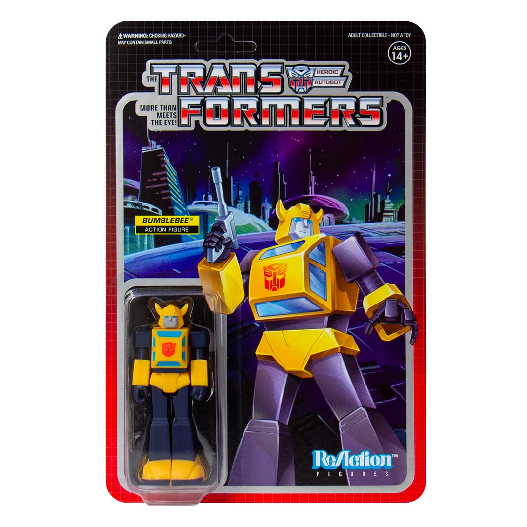 Super7 Movies & TV Transformers ReAction Figure - Bumblebee 3 Super7 Movies & TV Transformers ReAction Figure - Bumblebee