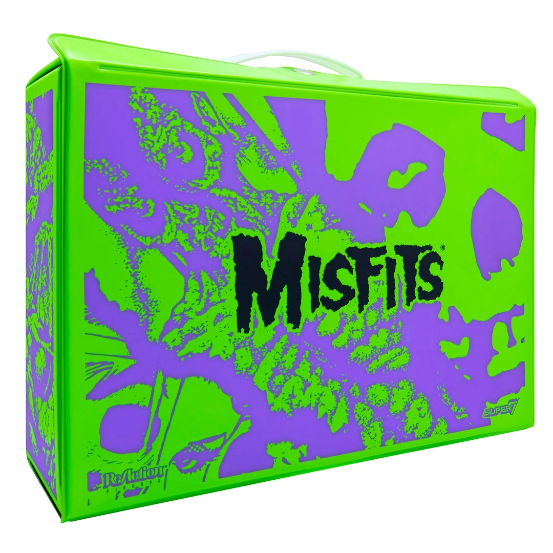 Super7 Music Misfits ReAction Figures - Carry Case With Fiend (Neon Green Purple) 5 Super7 Music Misfits ReAction Figures - Carry Case With Fiend (Neon Green Purple)