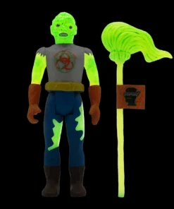 Super7 Movies & TV Toxic Avenger X Brain Dead ReAction Figure - Toxie (Glow) 9 Super7 Movies & TV Toxic Avenger X Brain Dead ReAction Figure - Toxie (Glow)