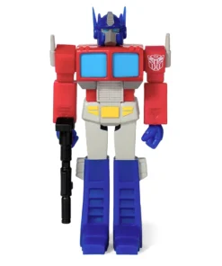 Super7 Transformers ReAction Figure - Optimus Prime Movies & TV