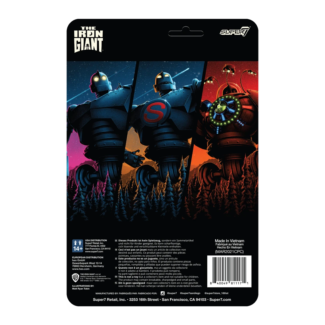 Super7 The Iron Giant ReAction Figure - Attack Giant Movies & TV 5 Super7 The Iron Giant ReAction Figure - Attack Giant Movies & TV
