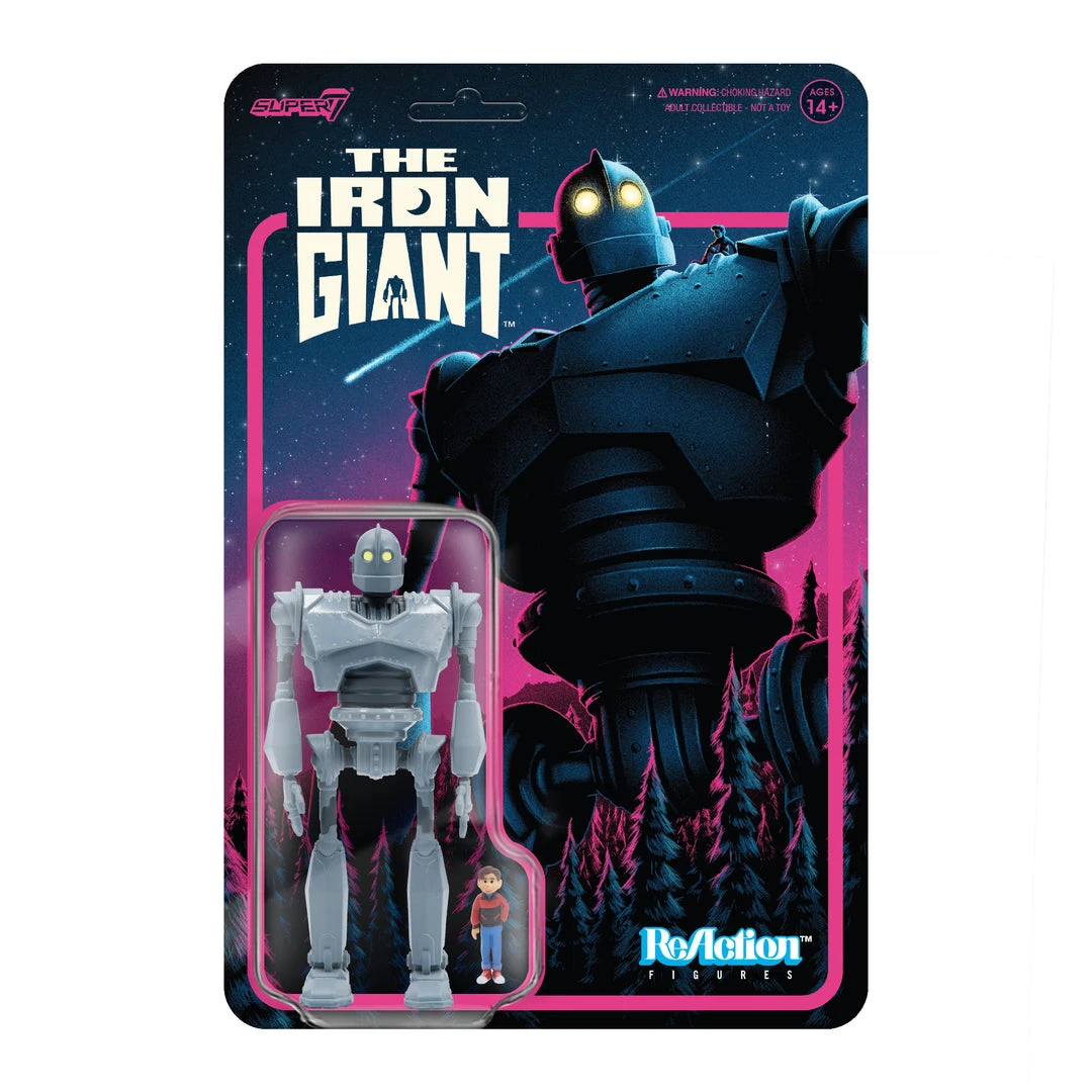 Super7 Movies & TV The Iron Giant ReAction Figure - The Iron Giant (with Hogarth Hughes) 3 Super7 Movies & TV The Iron Giant ReAction Figure - The Iron Giant (with Hogarth Hughes)