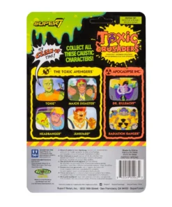 Super7 Toxic Crusaders ReAction Figure - Major Disaster Movies & TV 11 Super7 Toxic Crusaders ReAction Figure - Major Disaster Movies & TV
