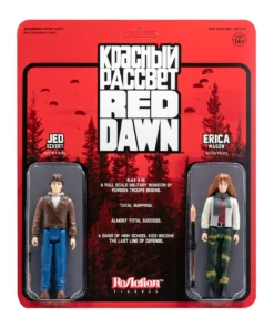 Super7 Movies & TV Red Dawn Reaction Figure 2-Pack - Pack A (Erica And Jed)