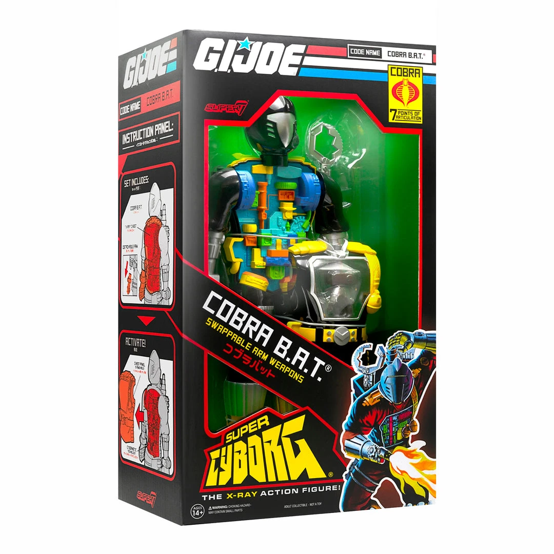 Super7 Movies & TV G.I. Joe Super Cyborg – Cobra B.A.T. (Original) 3 Super7 Movies & TV G.I. Joe Super Cyborg – Cobra B.A.T. (Original)