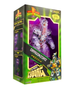 Super7 Mighty Morphin Power Rangers Super Cyborg - Dragonzord (Clear)